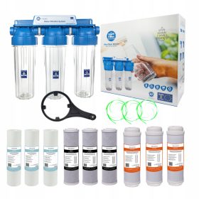   Filter za mehčanje vode in odstranjevanje železa INZENI Komplet za celotno hišo, priključek 3/4 col