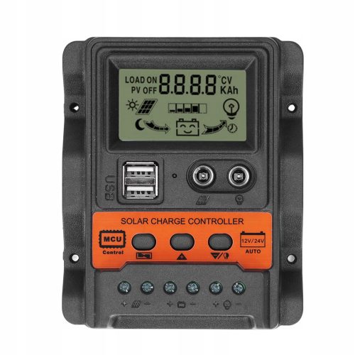 Regulator sončne polnilne naprave 30A 12V 24V krmilnik