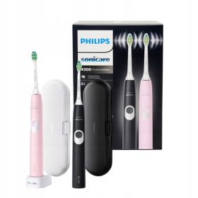   Philips Sonicare ProtectiveClean 4300 set soničnih zobnih ščetk 2 kos
