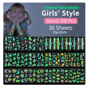 Babajjo fluorescenčni otroški set tatujev 350 kosov