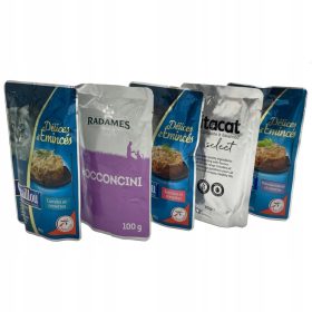 MOKRA HRANA ZA MAČKE V SASVETKAH 72x85g, MEŠANICA OKUSOV