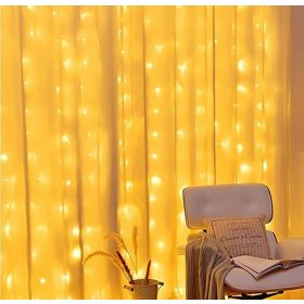   LED OKNO ZAVESA ZA BOŽIČNO JELKO GARLANDA ICILS LUČKE + DALJINSKI UPRAVLJALNIK
