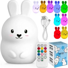 Lučka za otroke LED SILIKON RGB z daljinskim upravljalnikom