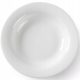 Globoki krožnik za juho OPTIMA, bela porcelana, premer 220 mm, komplet 12 kosov - Hendi