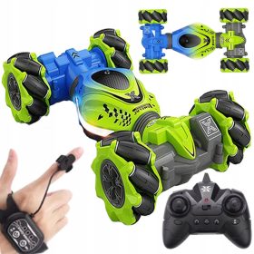   Daljinsko upravljanje avtomobil Stunt Car 4x4 z zvokom in ročnim upravljanjem