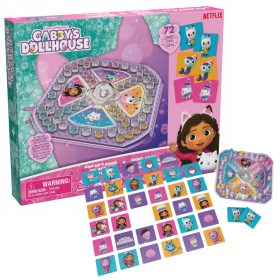 MAČJA HIŠA GABI CHINCH POP UP MEMO PARTY GAME