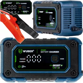   MIKROPROCESORSKI PROSTOVOLJEC ZA AVTO AKUMULATOR 12V 6A LCD POLNILNIK