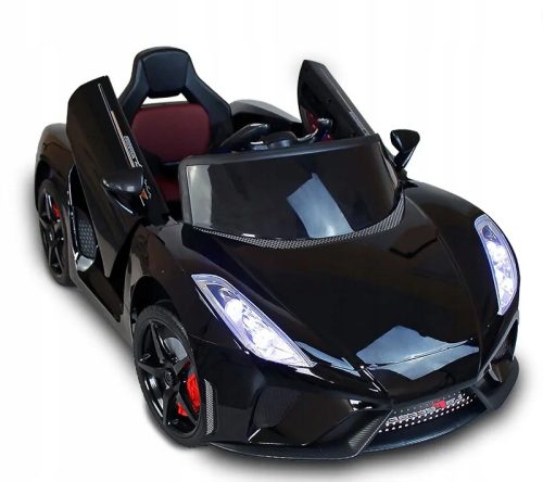 Cabriolet avto na baterije LAMBO ČRNA BARVA ZA OTROKE