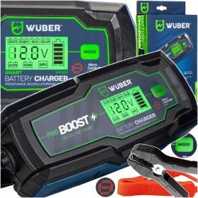   PROSTORNEN POLNILNIK ZA AKUMULATORJE Z MIKROPROCESORJEM 6/12V 1.2-120Ah AGM GEL