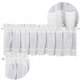 Zavesa za kuhinjo iz poliestra, 150 cm x 60