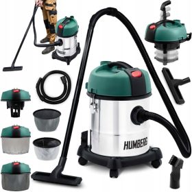   Industrijski sesalnik brez vrečke Humberg HM-400 1200 W + 2 dodatka