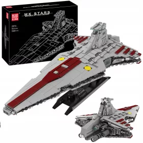   Mould King Star Wars Republic Attack Cruiser Model gradniki Igrače