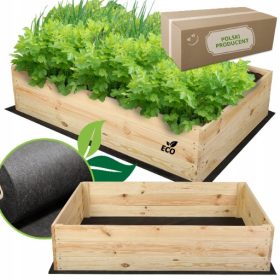 Dvignjen zelenjavni korito - ekološki zeliščnik za vrt