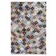 Dekorativna stenska garnitura PESCARA 1502 z modernim vzorcem in resami 120 x 170 cm