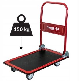 Mega-M Transportni Voziček s Platformo 150 kg
