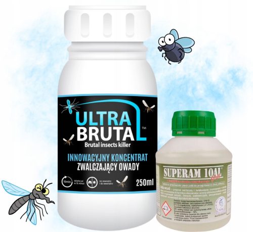 Ultra Brutal Mastercid 100EC 0,25l + Utrwaljalec za učinkovito zaščito pred komarji