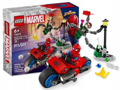 LEGO Super Heroes 76275 Motoristični pregon: Spider-Man proti Doc Ocku