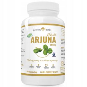 ARJUNA Ekstrakt 500mg - Naravna podpora za srce, 90 kapsul