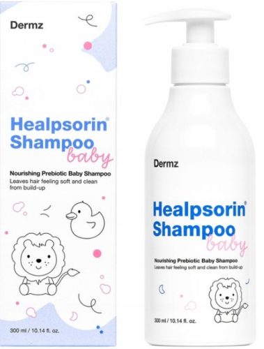 DERMZ HEALPSORINBABY Šampon za Otroke - Nežen in Naraven