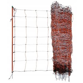   MREŽA ZA OVCE TOPLINE NET 50M, VIŠINA 108CM, ORANŽNO-BELA KERBL
