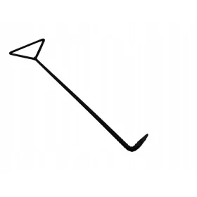 Kavel za pokrove kanalizacijskih joškov 800 mm 80 cm kovan