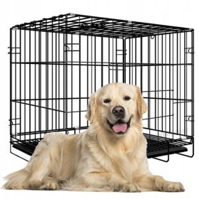 KLATKA ZA PSE, MAČKE, KUNCE, ZLOŽLJIVA KOVINSKA KLETKA