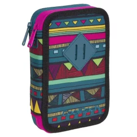   Peresnica CoolPack Jumper 2 Mexican trip – dvoprekatna šolska peresnica 19,5×12,5×6,5 cm