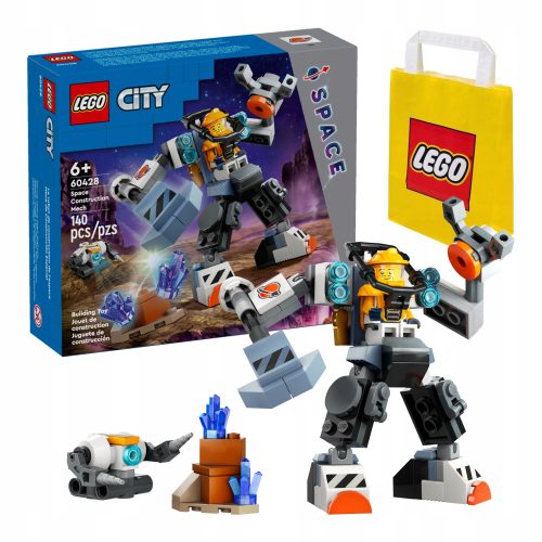 LEGO City Vesoljski mehanizem 60428 s papirnato vrečko
