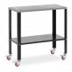 Varilna miza s kolesi za montažo težka 544 kg dimenzij 91,3 x 46 cm Stamos SWG-TABLE915