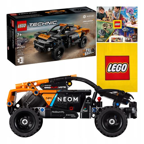 LEGO Technic NEOM McLaren Extreme E Race Car 42166 + Torba + Katalog LEGO 2024