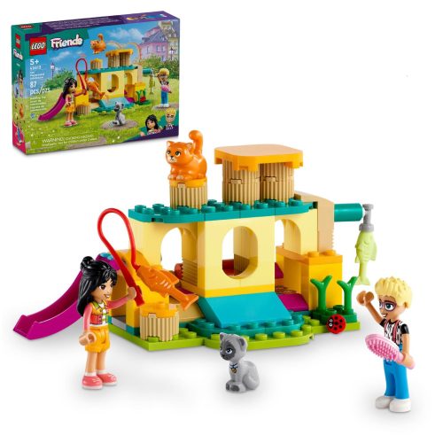 LEGO Friends - Pustolovščina na mačjem igrišču s papirnato vrečko