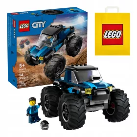 LEGO City 60402 Modri pošastni tovornjak z darilno vrečko