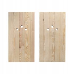 Lesene okenske rešetke z luknjami 70x70 cm po meri