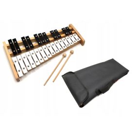 Zvončki Chromatic 27-tonski činele s črnim pokrovom