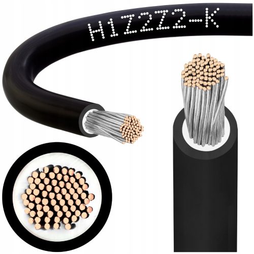  ŽICA SOLARNEGA KABELA 6mm2 (RDEČA) H1Z2Z2-K 6mm