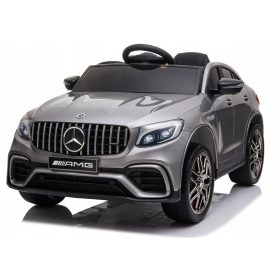   Avto na akumulator Mercedes GLC 63S Koła EVA USB 4x4 Srebrna barva