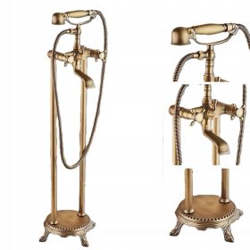   Prostostoječa retro baterija za kad v slogu Old Retro Mosiadz