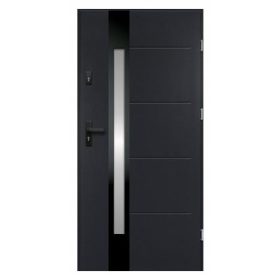 OKVrata desna 90 cm antracitno-črna