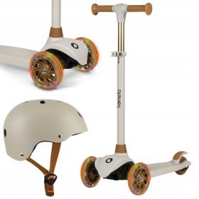   Trikolesni ravnotežni skiro Lionelo Jessy + otroška čelada za skiro kolo velikosti S 50-56cm od 3 let Lionelo Helmet