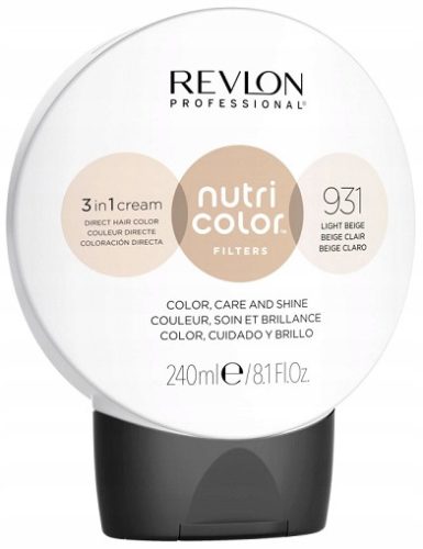 Revlon Nutri Barvna Maskara 240ml - 931 Svetlo Bež