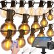 SOLARNI VRTNI GIRLANDNIKI ZUNANJA DEKORACIJA TERASA 7,6M 25+2LED