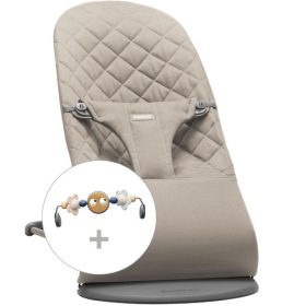   Optimized Name: BABYBJORN Ležalnik Bliss Woven Piaskowoszary + Igrača Googly Eyes Pastels 39 x 79 x 56 cm

Optimized Description: BABYBJORN Ležalnik Bliss Woven v barvi piaskowoszary je idealen za pod