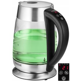   Transa Electronics BoiLed Glass električni grelnik vode 2200 W 1,8 l prozoren