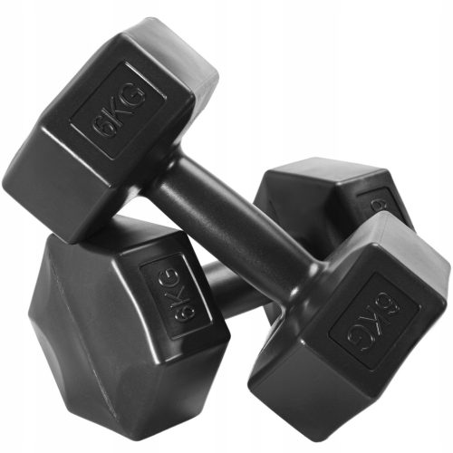 Bitumenske uteži za fitnes vadbo Kronos 2x6 kg