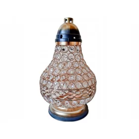 ZLATA VIP KARAFA ZA NAGROBE S SVEČO LAMPIONOM BOLSIUS 5 DNI