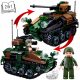 Cestni bloki Wiesel Tank Plavajoče pehotno vozilo Nemški TANKET WEASEL ARMY