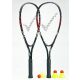 ZESTAW ZA SPEEDMINTON 2x LOPAR + 3x ZAKLJUČEK + KOMPLET POKROVA