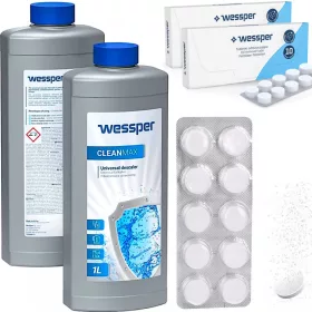   Wessper CleanMax Odkamieniacz 1000 ml + Tabletki za razmaščevanje