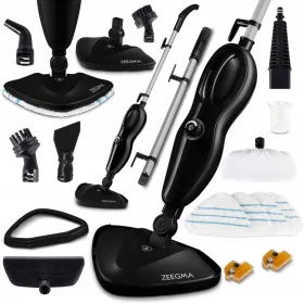  Parna krpa, 7 konic, 1500 W, 2 filtra Zeegma Puur