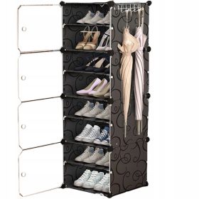 OMARICA za čevlje MAXXLLC 42 x 128 x 32 cm črna